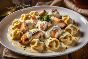 Chicken Tortelloni Alfredo