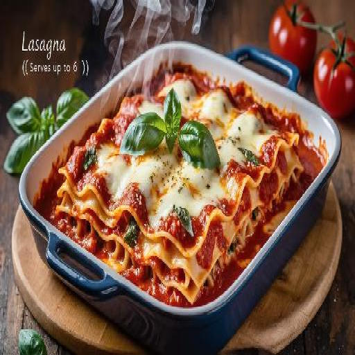 Lasagna Classico (Serves up to 6)