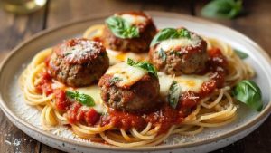 Meatballs Parmigiana