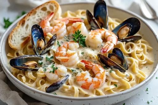 Seafood Alfredo menu price and list