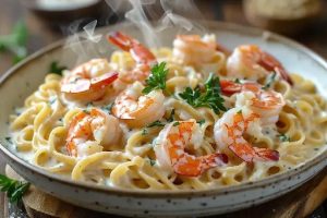 Shrimp Alfredo