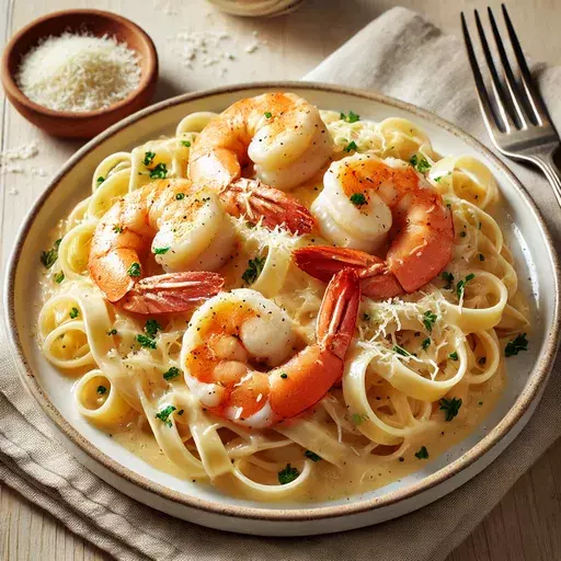 Shrimp Alfredo