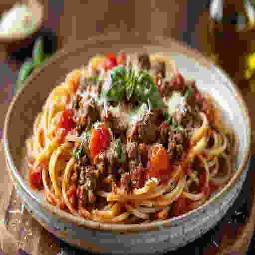 Spaghetti with Meat Sauce