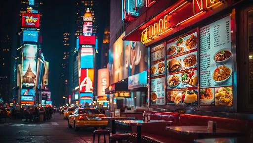 Times Square Diner Menu